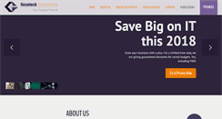 Desktop Screenshot of gesatech.com
