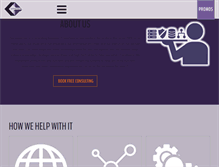 Tablet Screenshot of gesatech.com